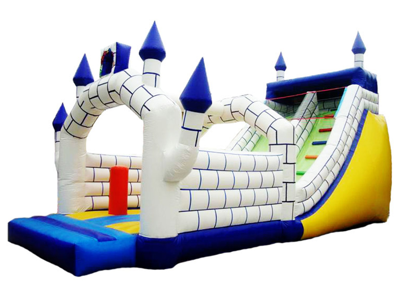 inflatable jumping castle with slide